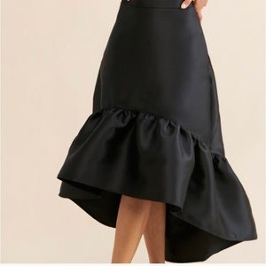Serene Formal Flounced Maxi Skirt